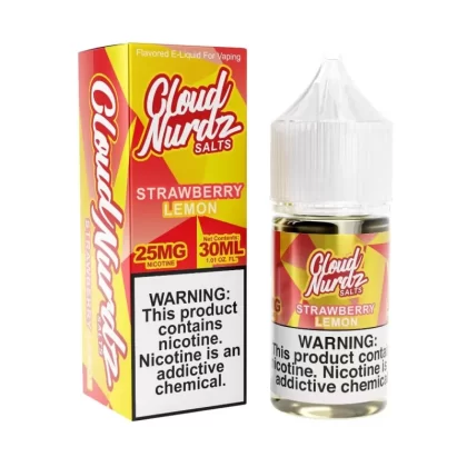 Cloud Nurdz Salts Strawberry Lemon eJuice - Vape Product; Vape Product, Vape Product (EE8843)