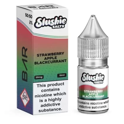 Strawberry Apple Blackcurrant Slushie Bar Nic Salts E-Liquid