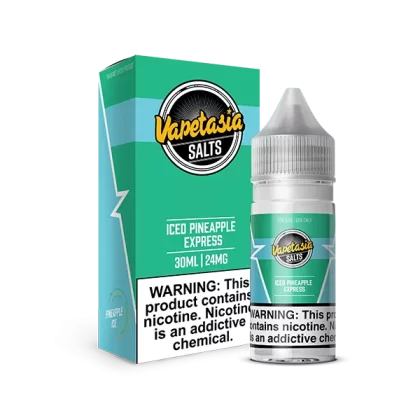 Vapetasia Salt Iced Pineapple Express eJuice - Vape Product; Vape Product, Vape Product (3A0611)