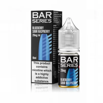 Bar Series Blueberry Sour Raspberry 10mg Salt Nicotine E-Liquid - Vapourdays Co