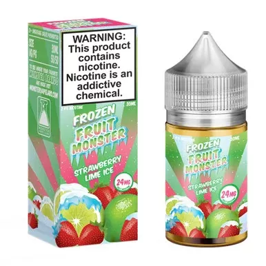 Strawberry Lime Ice By Frozen Fruit Monster Salts E-Liquid