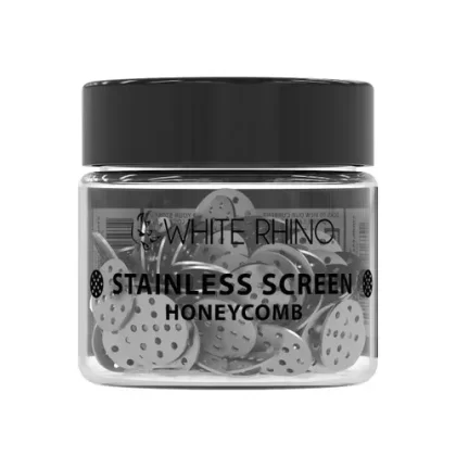 White Rhino SS Screen Honeycomb (200 Count Jar)