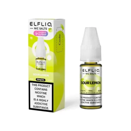 Sour Lemon Nic Salt By Elf Bar ElfLiq