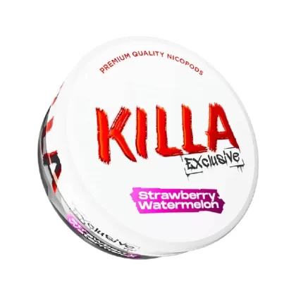 Strawberry Watermelon Nicotine Pouches by Killa - Vape Store