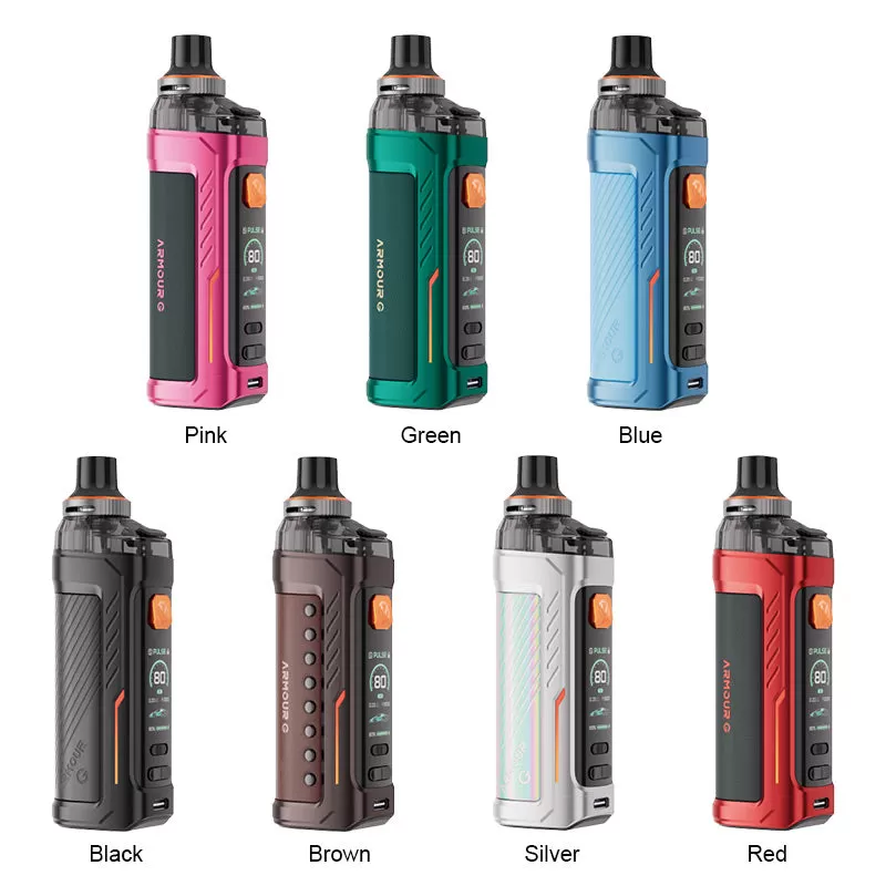 Vaporesso Armour G 80W Pod Mod Kit - Red - Image 2
