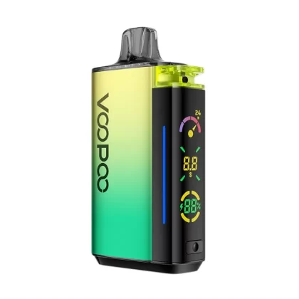 VOOPOO VRIZZ Pod System Kit - Approximately 20,000 per pod; up to 80,000 per pod cartridge; 12W, 18W, 24W