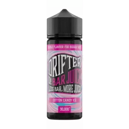 COTTON CANDY ICE E LIQUID DRIFTER BAR JUICE 100ML 50VG