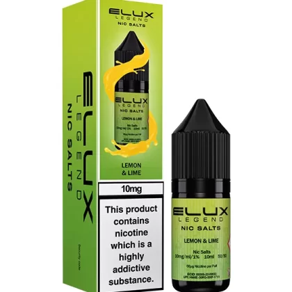 Lemon & Lime Nic Salt E-Liquid - Elux Legend