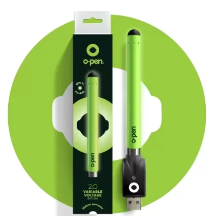 510 Battery | 2.0 Variable Voltage Vape Pen - Color#Glow in the Dark>American Flag x HeroGrown>Vermont>Colorado>White>Purple>Blue>Gold>Wood Grain>Green>Rose Gold>Silver>Black>Edie Parker - F (D95178)