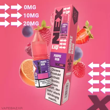 NexLiq Liquid – Purple Rain - 20mg/ml, Nikotinfrei