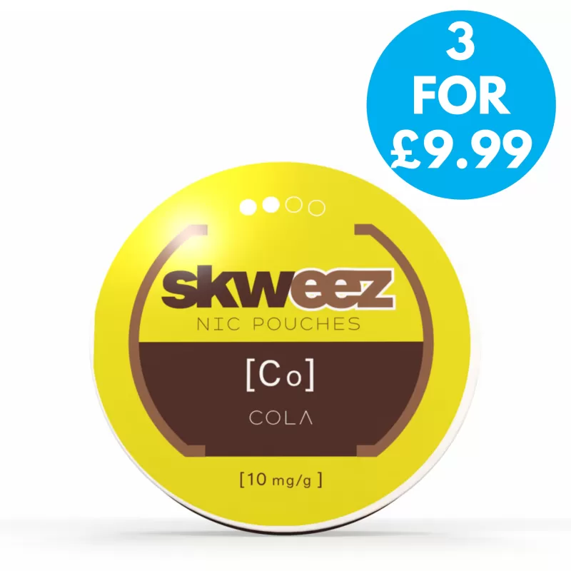 Skweez Snus 10mg Nicotine Pouches - Vape Co