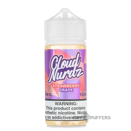 Cloud Nurdz – Strawberry Grape 100mL - Vape Product, Vape Product