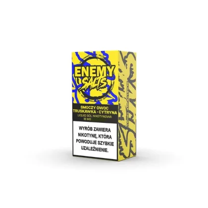 Liquid Enemy Salt 18mg 9ml Smoczy Owoc Truskawka Cytryna