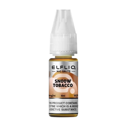 Snoow Tobacco Elfliq Nic Salt by Elfbar - 10ml - 5mg