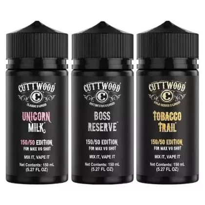 Cuttwood E liquid Vape Juice 150/70/30 VG/PG 0mg