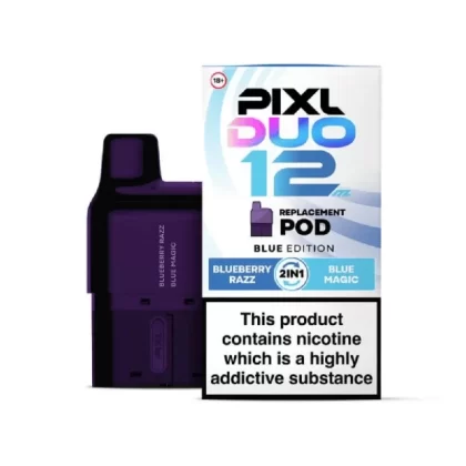 PIXL Duo 12 Prefilled Pod Blue Edition - Ecigpremium