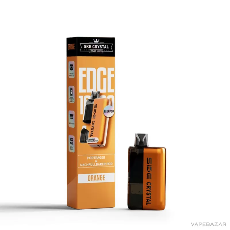SKE Crystal Edge 10k – Akku – Orange - Pod Kit - Image 2