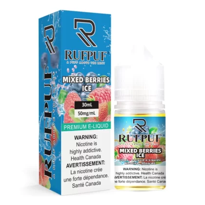 RufPuf Mixed Berry Ice Nic Salt – 30ml - Vapebazaar Pk