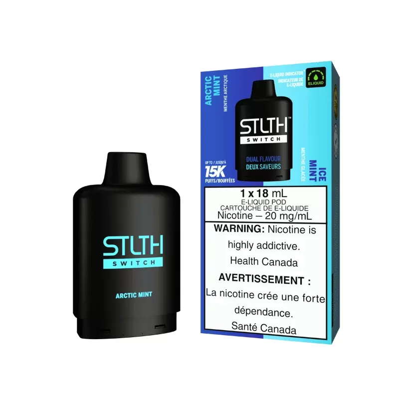 STLTH Switch 15K Arctic Mint And Ice Mint Pod
