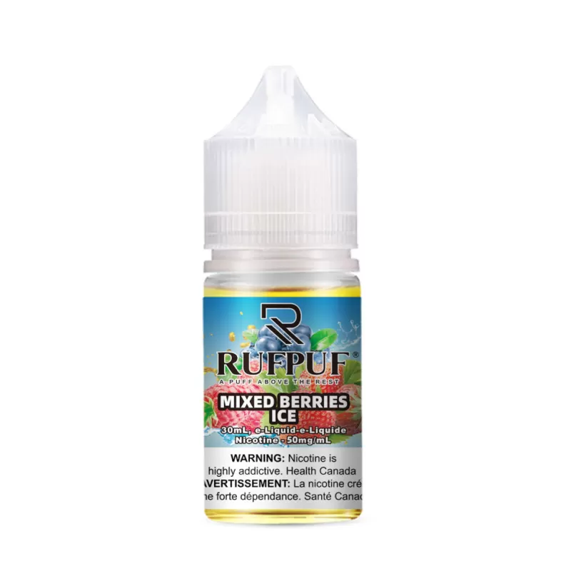 RufPuf Mixed Berry Ice Nic Salt – 30ml - Vapebazaar Pk - Image 2