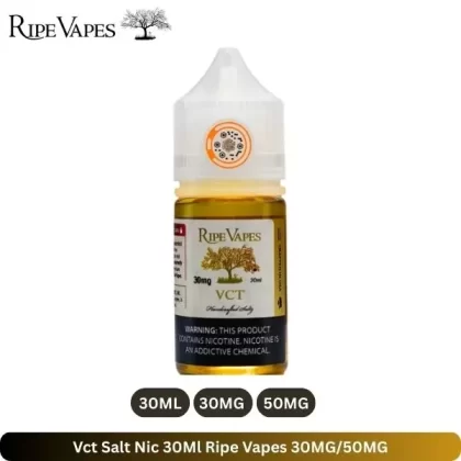 Ripe Vapes VCT Salt Nic 30mL 30MG/50MG