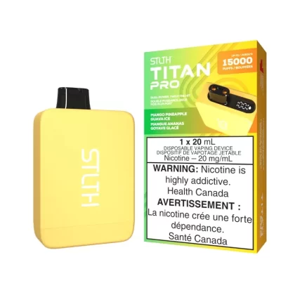 STLTH Titan Pro (15K) Mango Pineapple Guava Ice Disposable Vape