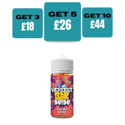 Perfect Bar 100ML Eliquid Shortfill - £6.99 or 3 for £18 - Pear Drops