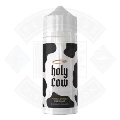 Holy Cow – Peanut Butter Milkshake 0mg 100ml Shortfill - Eliquidsupply