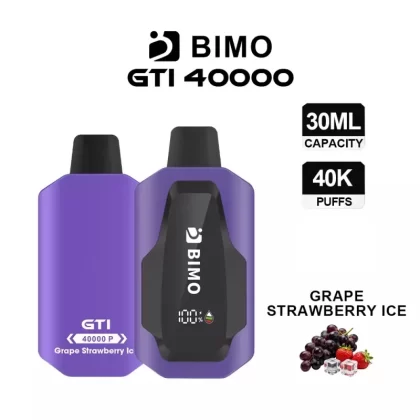 BIMO GTI 40000 Puffs – Grape Strawberry Ice - Ozvapeone