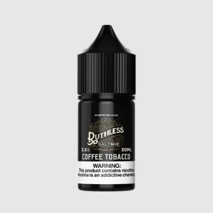 Ruthless Coffee Tobacco SaltNic , 30ml - 35 mg / 30 ml