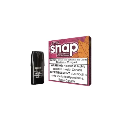 STLTH SNAP Pod Pack - British Tobacco, Buenos Aires Tobacco; 20mg/mL