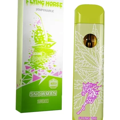 Snowman Flying Horse Oceans Blend 2.5g Disposable