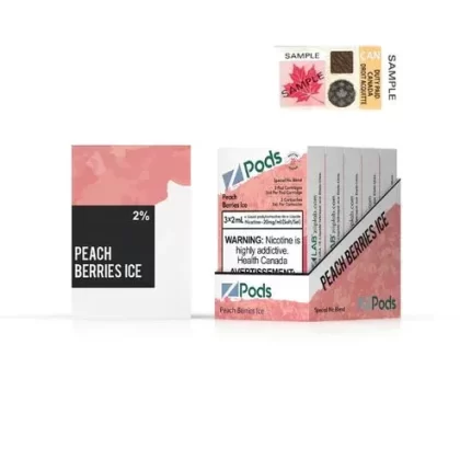 Z Pods Stlth Compatible Peach Berries Ice
