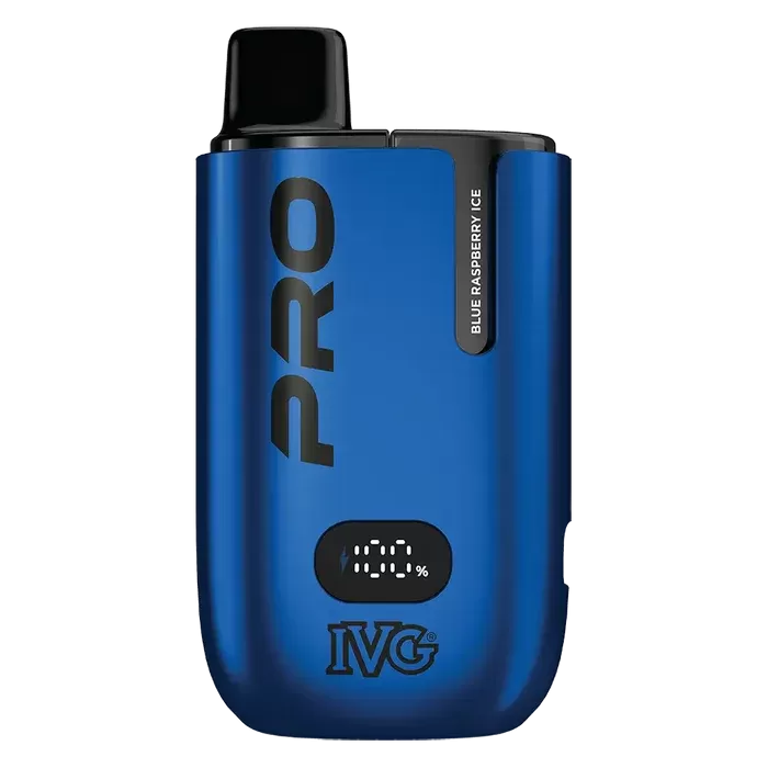 IVG Pro 12 Prefilled Pod Kit - E-liquid flavor#Blue Raspberry Ice>Blue Sour Raspberry>Classic Menthol>Double Mango>Fizzy Cherry>Fizzy Strawberry>Fresh Menthol Mojito>Kiwi Passion Fruit Guava