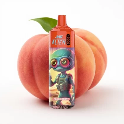 JNR Alien 10000 Puffs 850mAh 20ml Durazno Baya Mexico vape - Fumotvapemexico