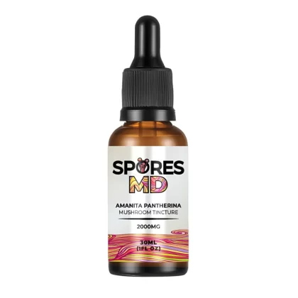 Amanita Pantherina Mushroom Tincture 2000mg HIGH STRENGTH