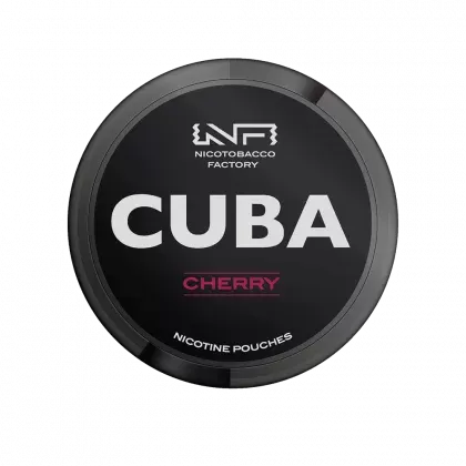 Cuba Black Cherry All White Snus - Ejuicewarehouse