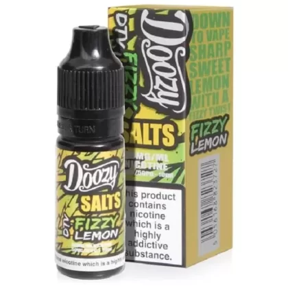 Doozy Vape Co Fizzy Lemon Nic Salt E Liquid (10ml)