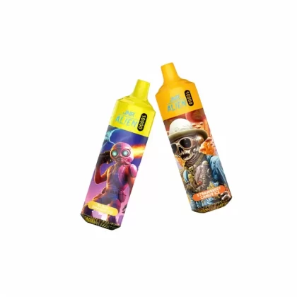 JNR Alien Tornado 10K Rechargeable Disposable Vape - Black Dragon Ice, Blue Razz Cherry; 2-nicotine (750EA7)