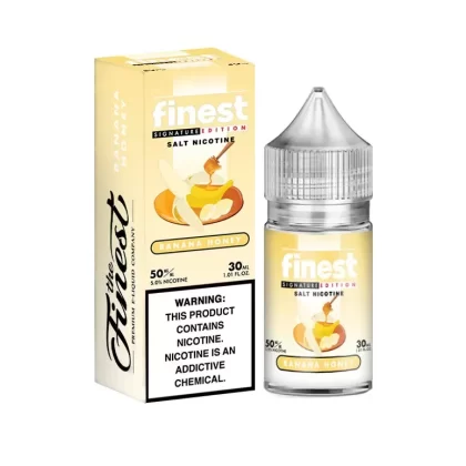 The Finest Signature Edition SALT Banana Honey 30mL - Vape Product, Vape Product