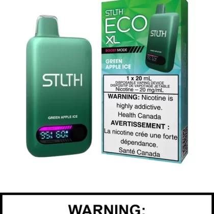 Green Apple Ice STLTH ECO XL Disposable Vape
