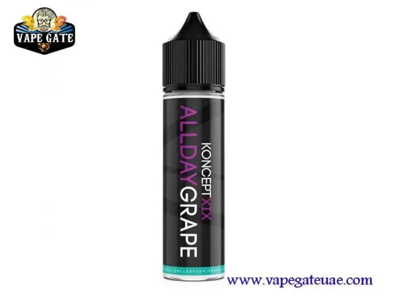 All Day Grape 60ml E liquid by Vampire Vape - Image 2
