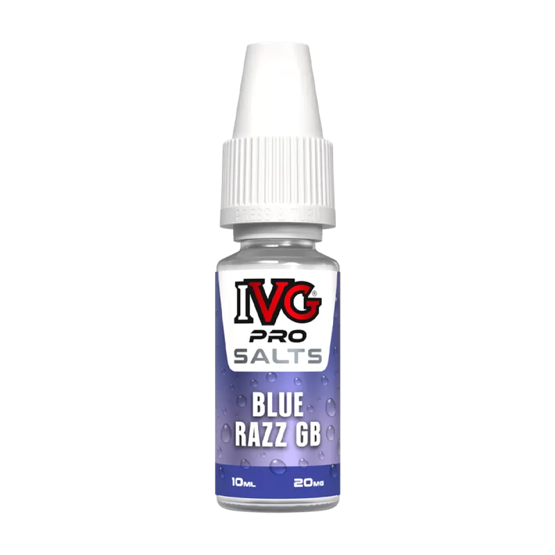 Blue Razz GB Nic Salt by IVG Pro - 10ml - Vape Product, Vape Product