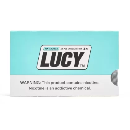 Lucy Nicotine Gum – Wintergreen 4mg