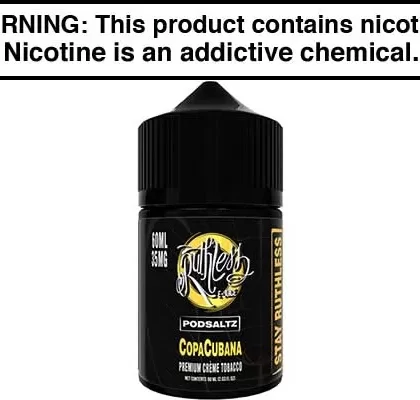 COPA CUBANA BY RUTHLESS SALTS 60ML - Vapejuice