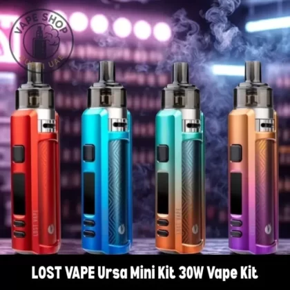 LOST VAPE Ursa Mini Kit 30W Vape Kit 12000mAh Starter Kit - Phantom Blue, Phantom Green