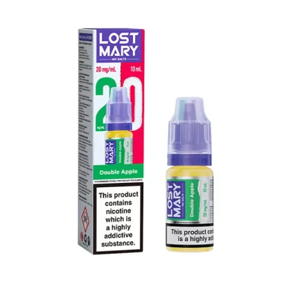 Double Apple Nic Salt E-Liquid by Lost Mary - Ukecigstore