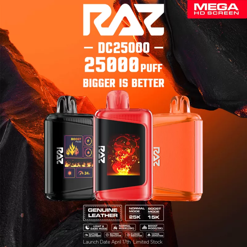 RAZ LTX 25K Puff Disposable Device – 25000 Puffs - Razzle Dazzle