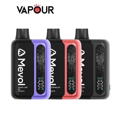 Mevol S7000 Pod Kit - 5 Pack - Peach Ice - 5 Pack / Mango Fusion - 5Pack