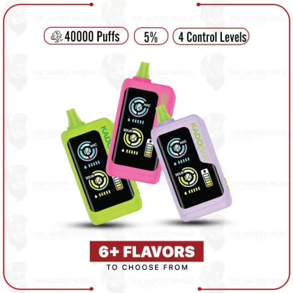 Kado Bar NI40K Sour-Nic Control Disposable - Thevapersworld